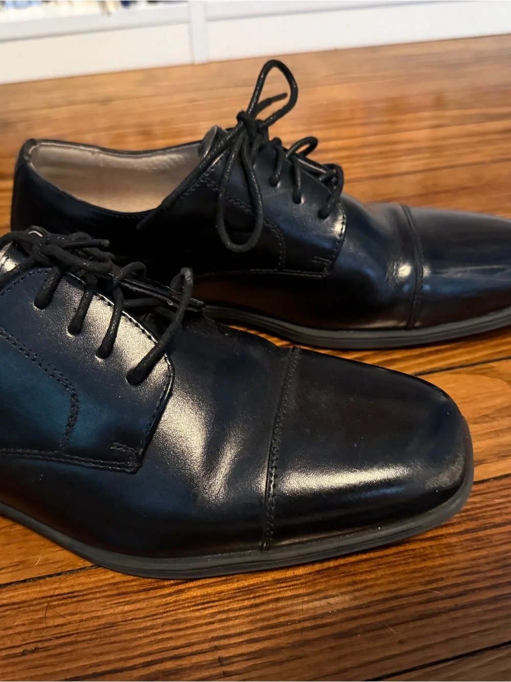 Florsheim Boys Dress Oxfords - Leather Lace-Up